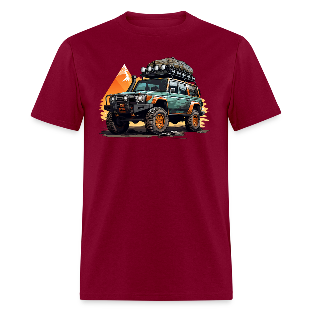 Off-Road Titan Gearhead Tee - burgundy