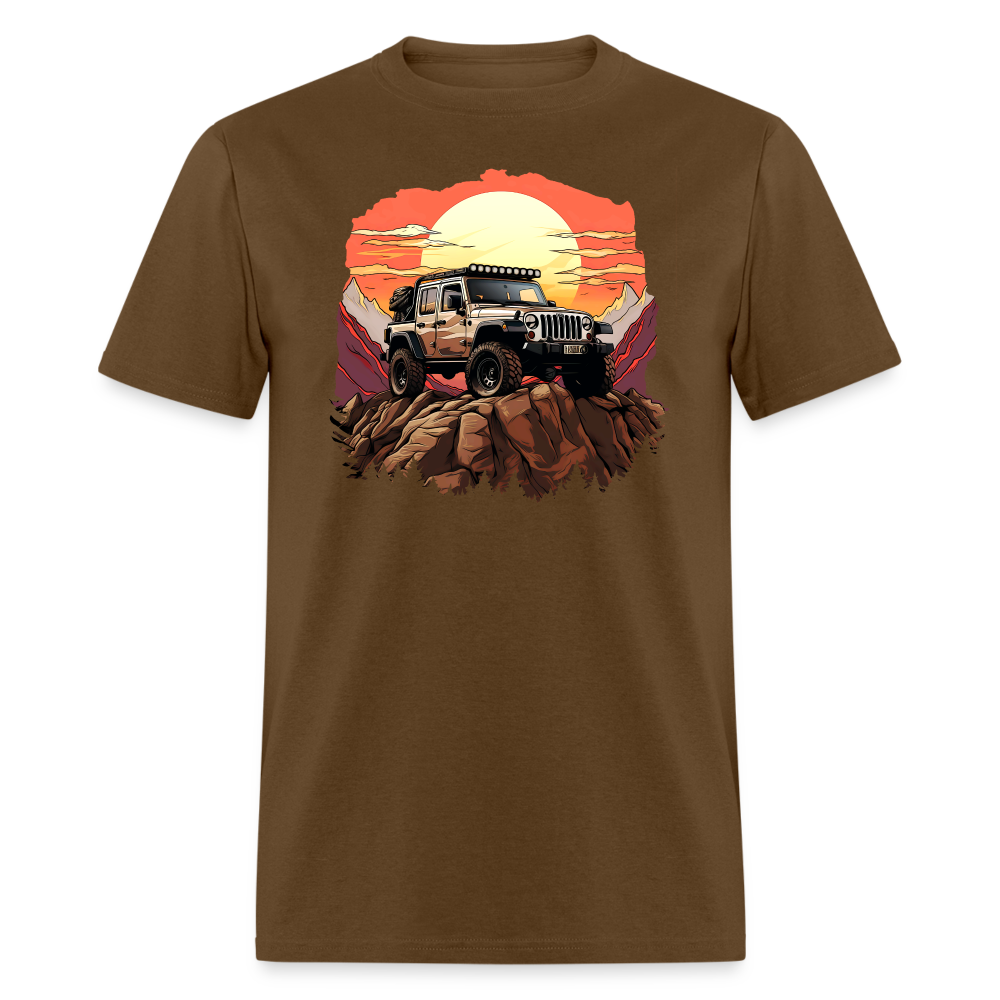 Summit Seeker Rock Climbing Tee - brown