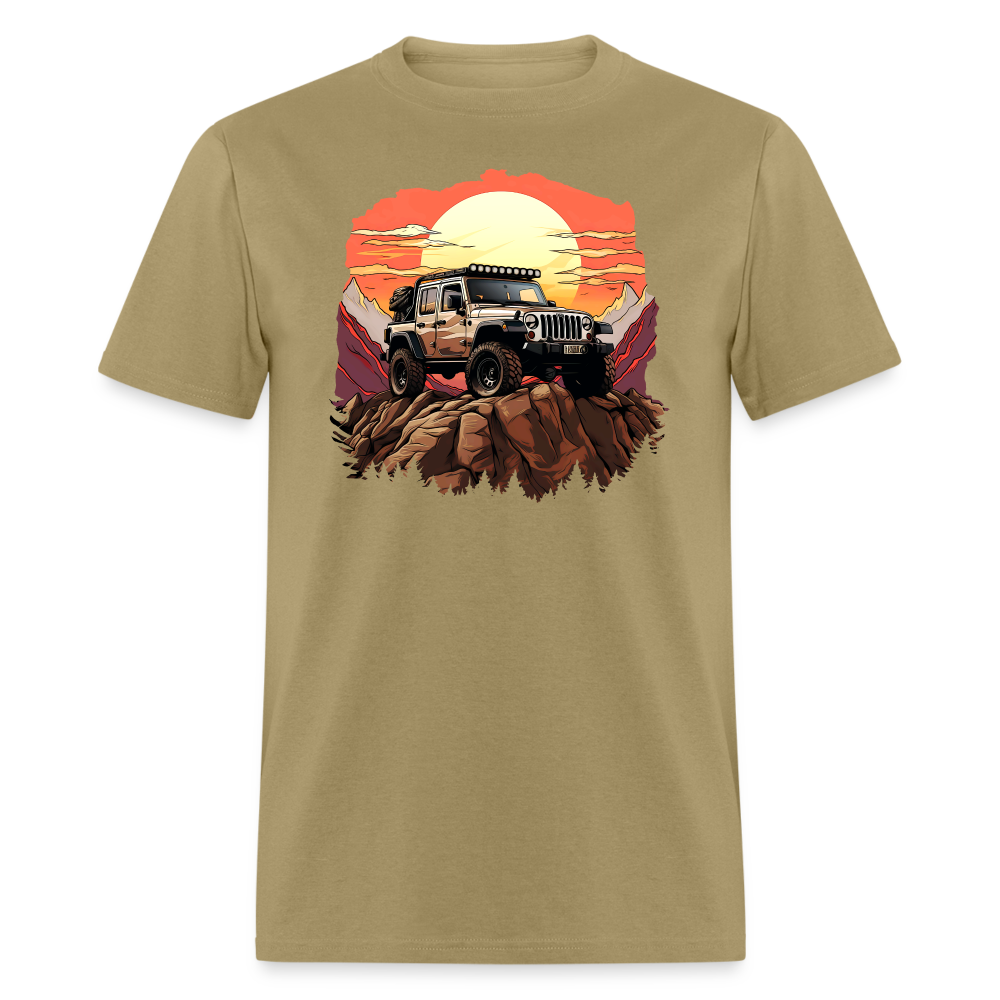 Summit Seeker Rock Climbing Tee - khaki