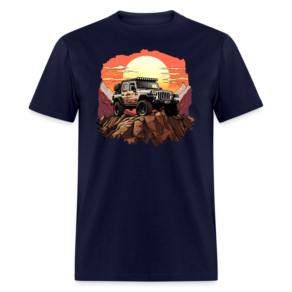 Summit Seeker Rock Climbing Tee - navy