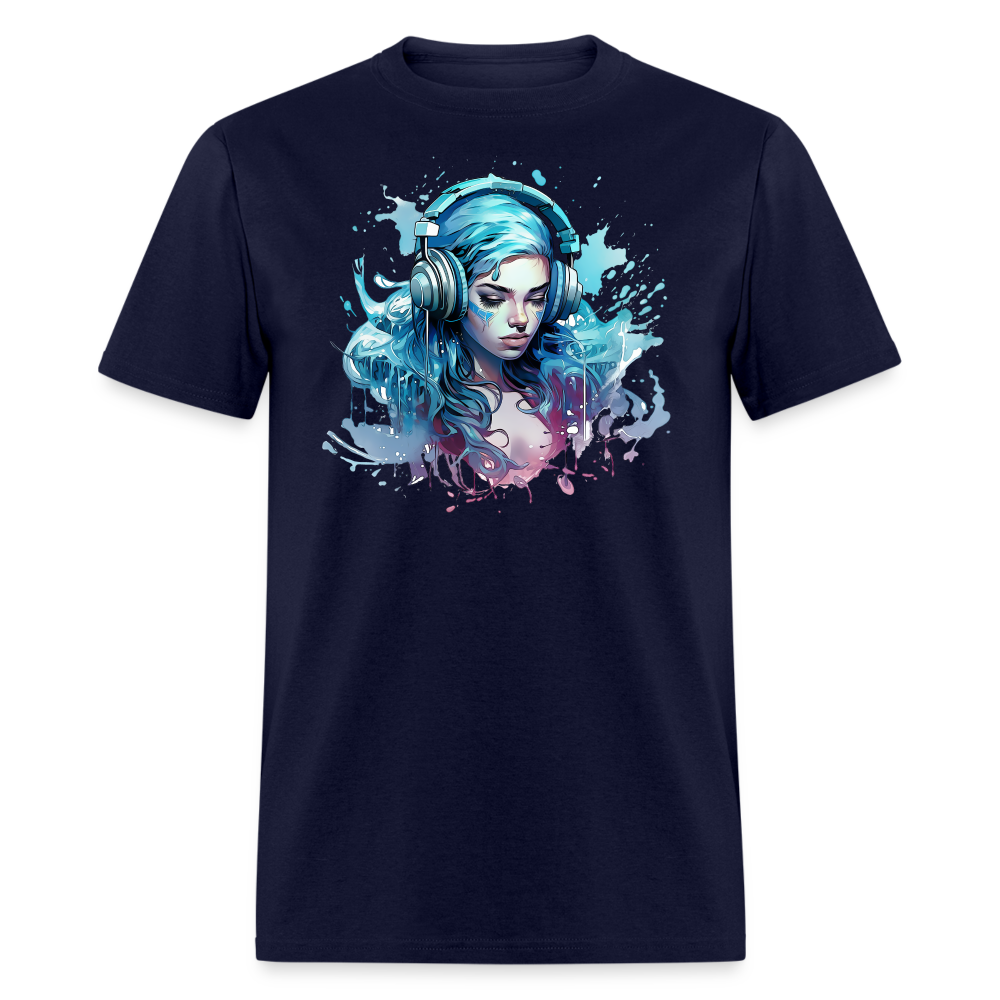 MelodySiren Mermaid Voyager Tee - navy