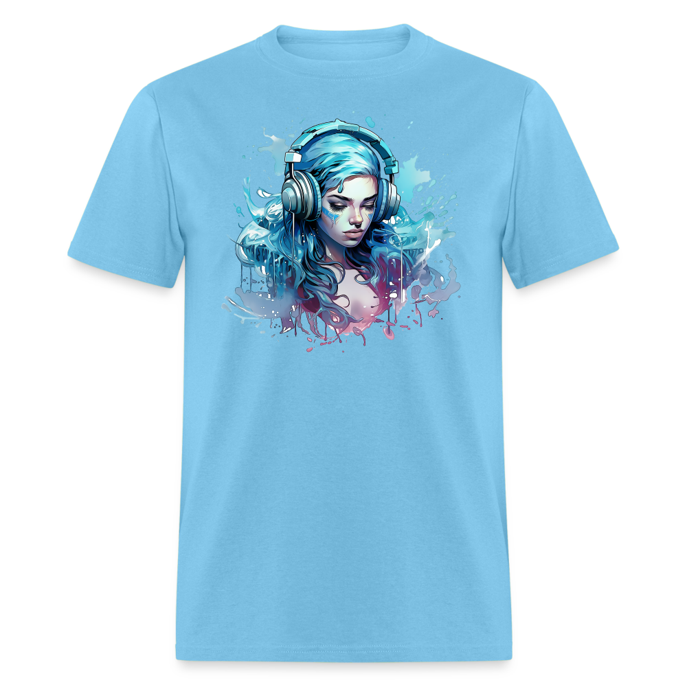 MelodySiren Mermaid Voyager Tee - aquatic blue